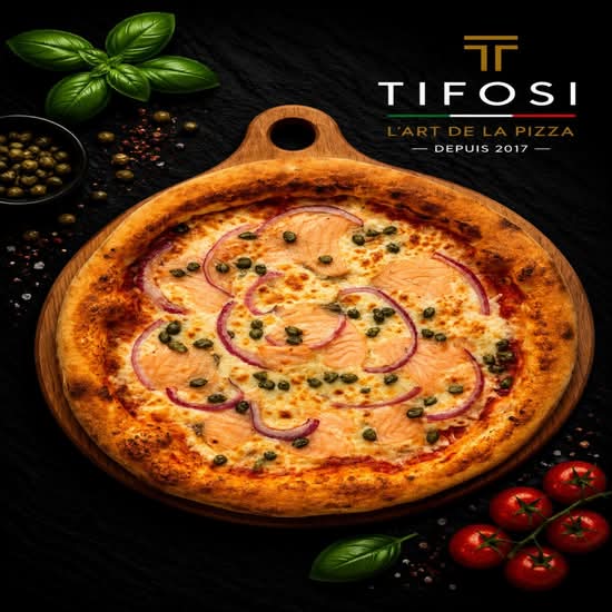 Pizza Saumon