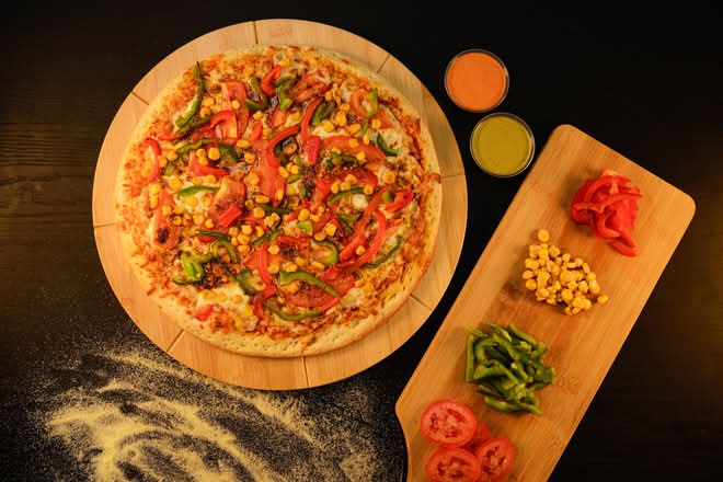 Pav Bhaji Pizza