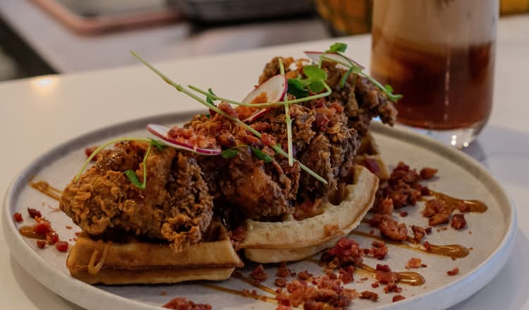Chicken Belgian Waffles