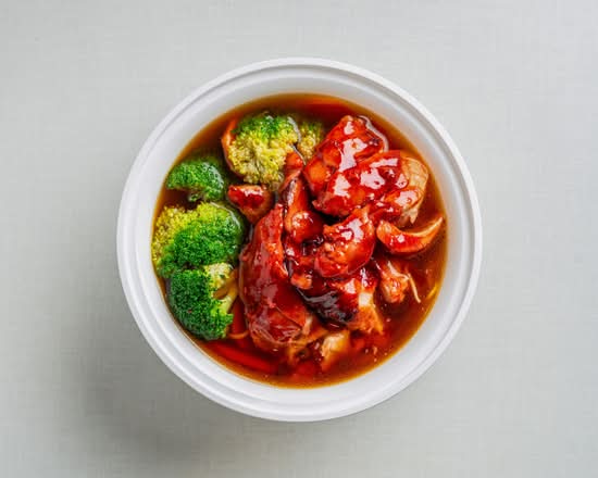 BBQ Chicken Noodle Soup