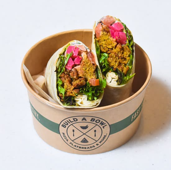 Mediterranean Falafel Wrap