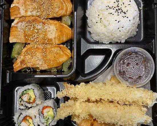 Salmon Teriyaki Bento Box