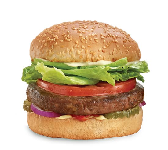 A&W Plant-Based Burger