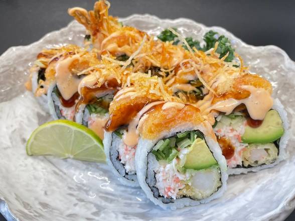 Spicy Salmon Dragon Roll
