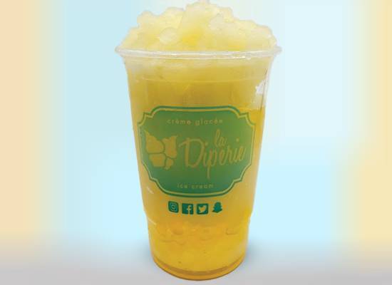 Mangue Bulles Givrées // Frozen Mango Boba