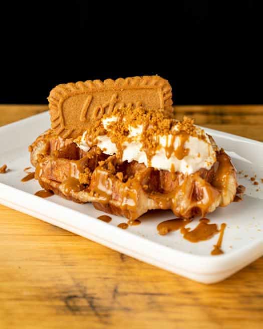 Croffle lotus biscoff