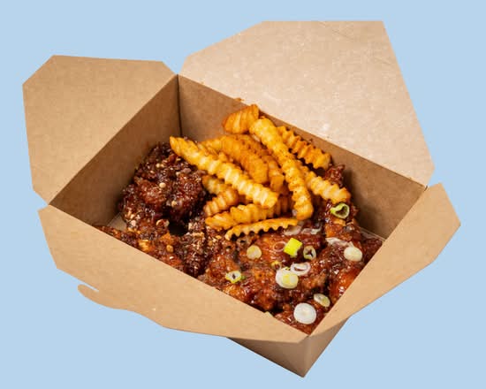 8‑Chicken Tenders + Fries Combo in Peri Nice (peri peri) sauce