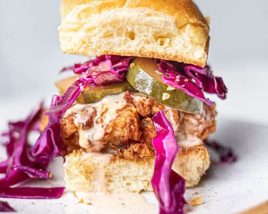 Mini Fried Chicken Sandwich