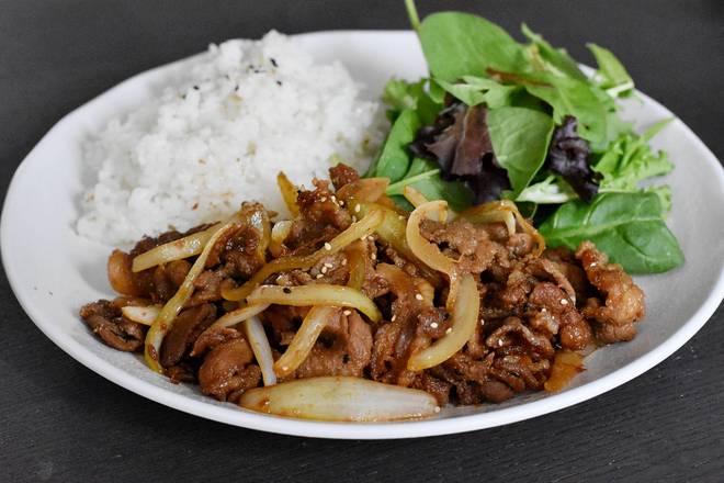 Porc / Pork Bulgogi (돼지불고기Plat)