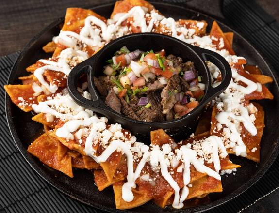 Custom Red Chilaquiles
