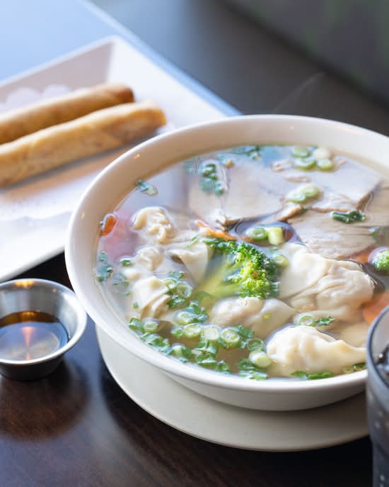 58. Wonton & BBQ Pork in Egg Noodle Soup