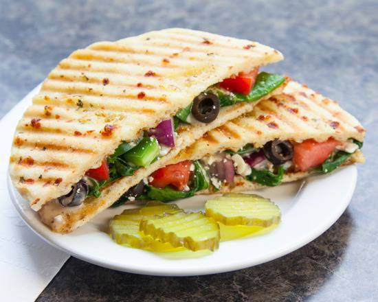 Greek Vegetarian Melt