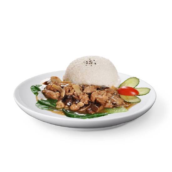 No.7.Sauté (saveur:aigre-douce /gingembre/champignons)