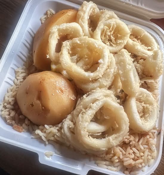 Fried Calamari Dinner