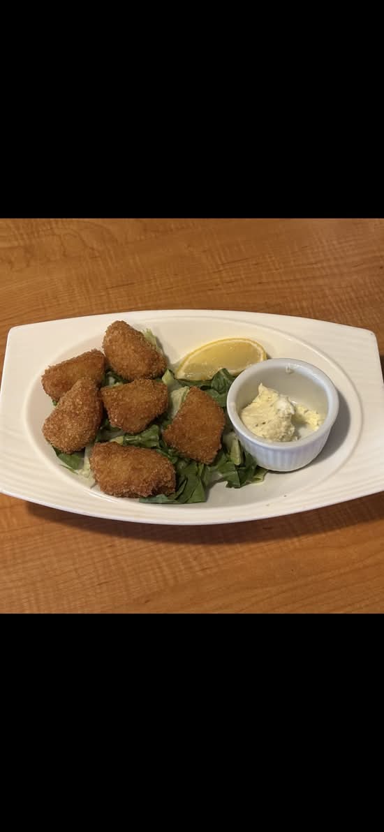 Deep Fried Scallops
