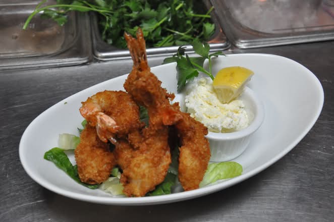 Deep Fried Prawns