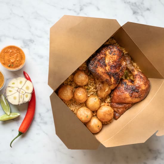 Half Chicken Platter
