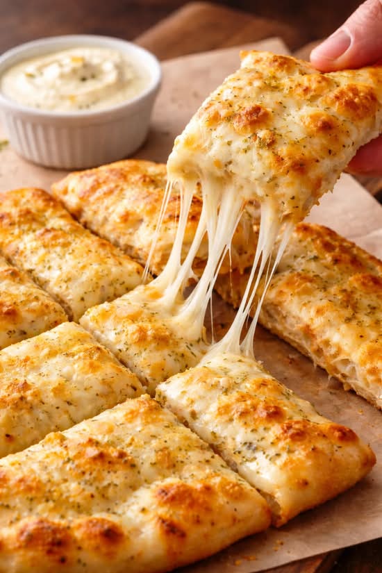 Cheesy Garlic Finger