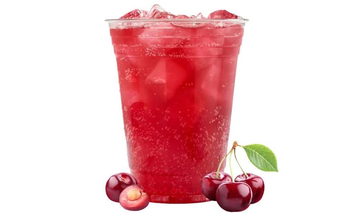 Tart Cherry Fizz Mocktail