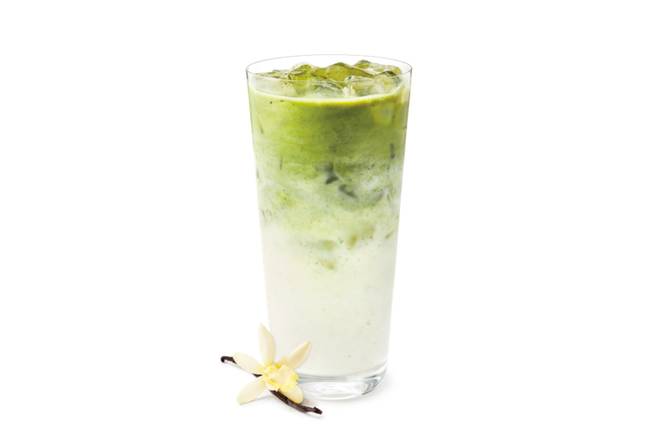 Iced Vanilla Matcha Latte