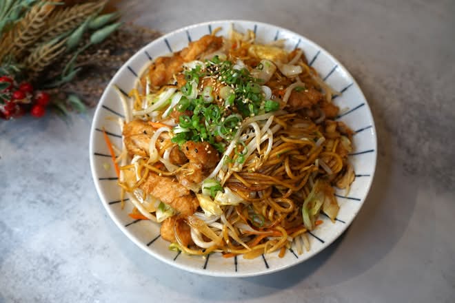 Chicken Yaki Soba