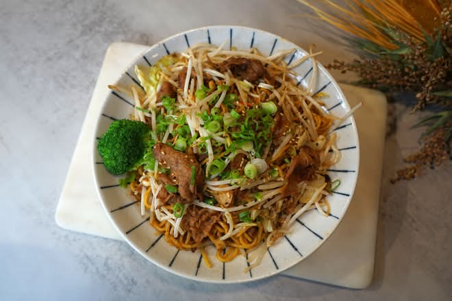 Beef Yaki Soba
