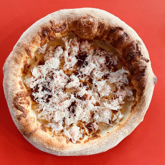 Pizza Crabe