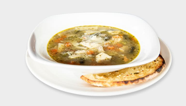Italian Chicken & Pasta Soup