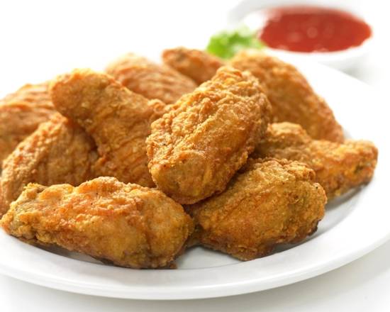 Chicken Wings (4pcs) (deep fried)