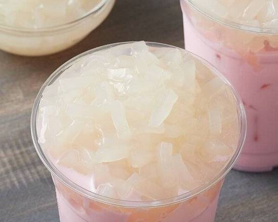Add Lychee jelly