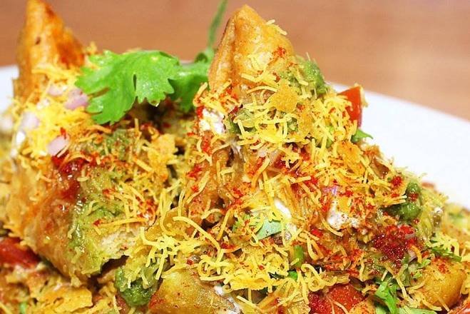 Samosa Chana Chaat(2pcs)