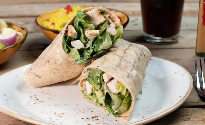 Peri Chicken Caesar Wrap with 1 Side