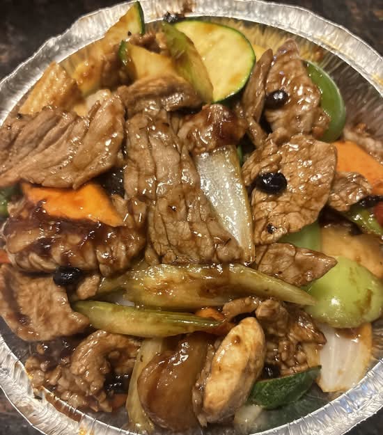 30. Beef with Black Bean Sauce