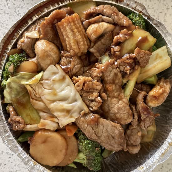 26. Beef with Mixed Vegetables