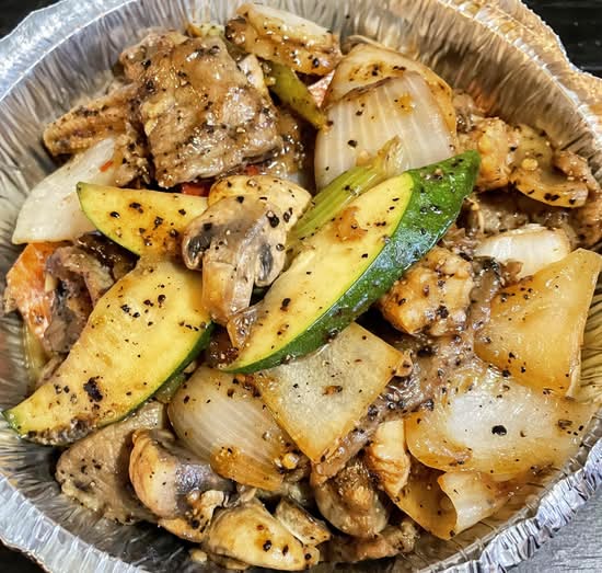 31. Beef with Black Pepper Sauce