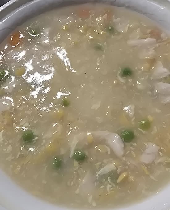 13. Chicken with Sweet Corn Soup