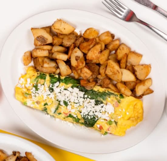Spinach Omelette
