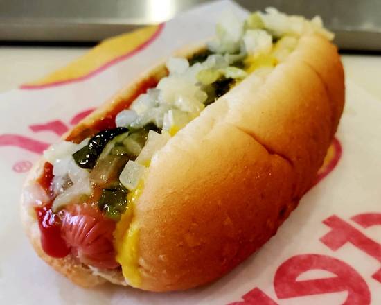 Hot-dog Vapeur / Steamed Hot Dog