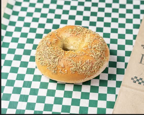 Toasted Bagel Rosemary Salt