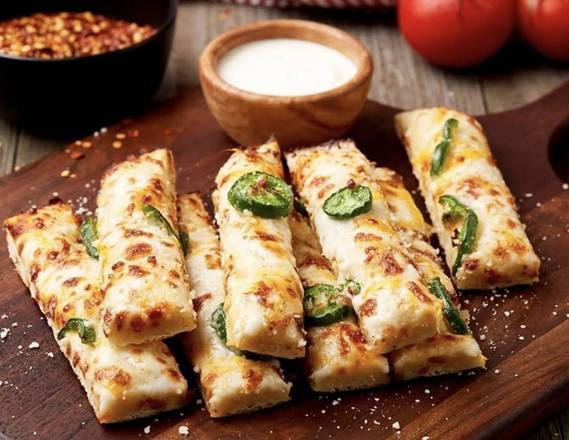 Pesto Jalapeno Bread Sticks