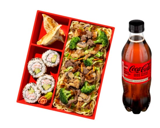 Chicken & Beef Bento