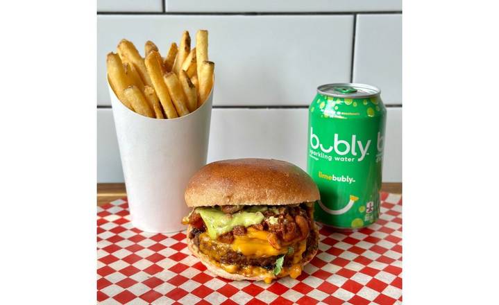 The Punisher Burger Meal