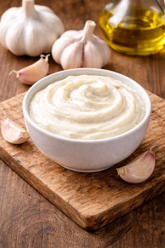 Garlic Sauce in a Cup