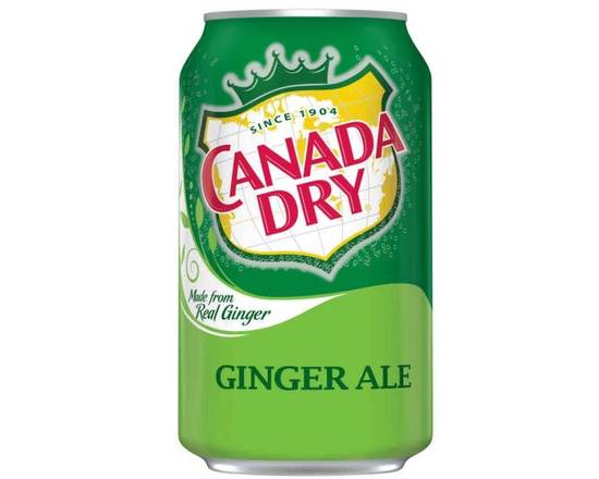 Canned Ginger Ale (12 oz)