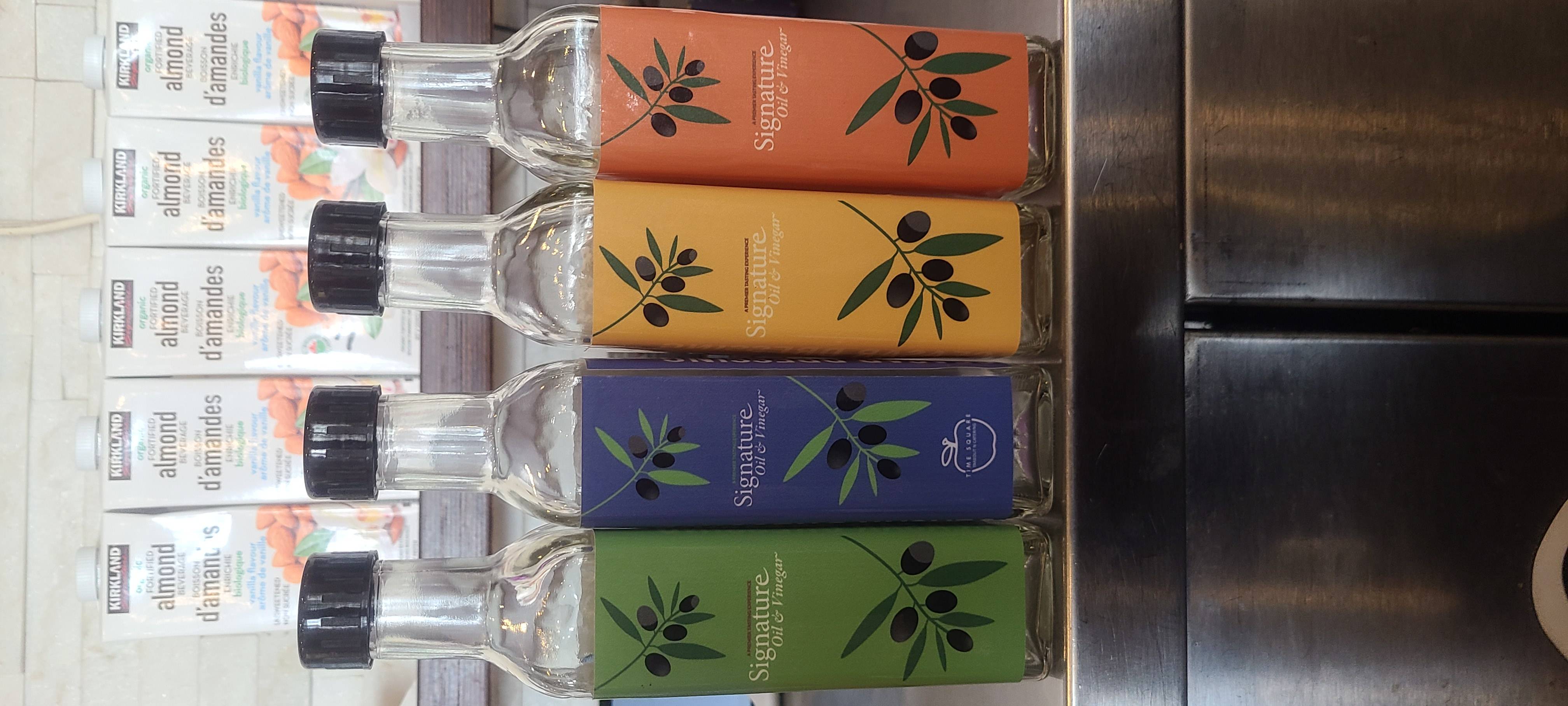 Olive oil and balsamic