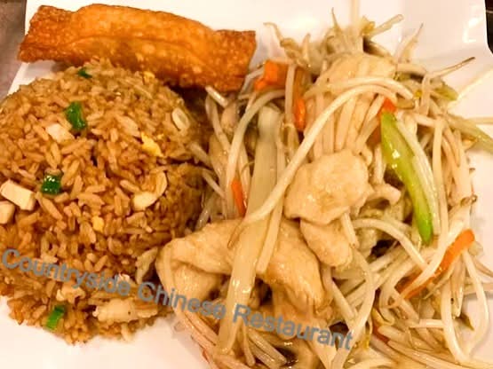 L1 Chicken Chop Suey W Rice/Roll