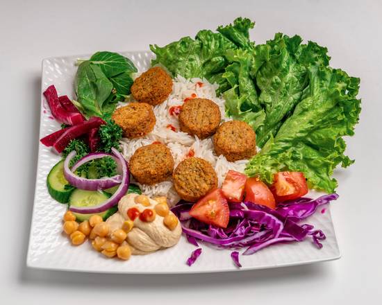 Vegan Falafel Platter