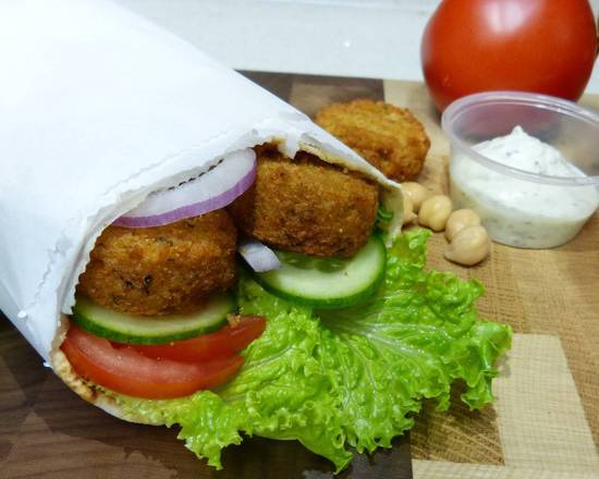Vegetarian Falafel Wrap