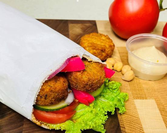 Vegan Falafel Wrap