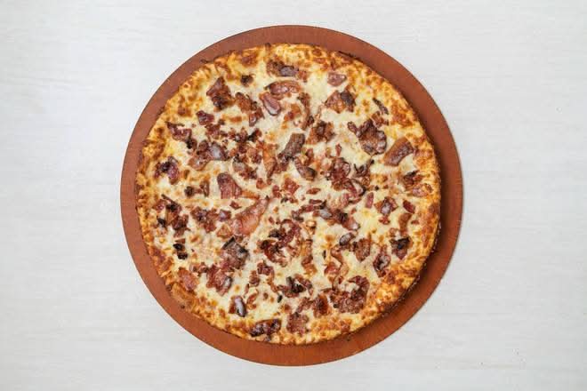 Pepperoni and Bacon Pizza